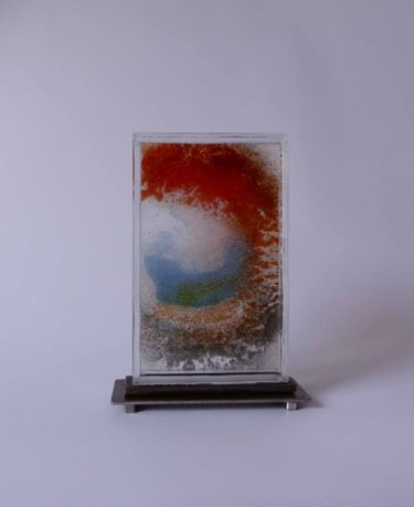 Sculpture titled "Evasion" by Isabelle Pontani, Original Artwork, Glass