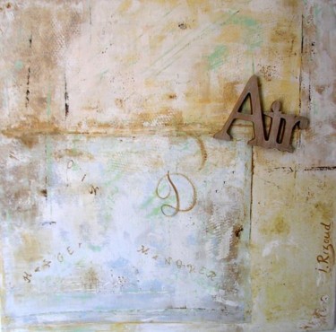 Pittura intitolato "Besoin d'air" da Isabelle Rizoud, Opera d'arte originale, Olio