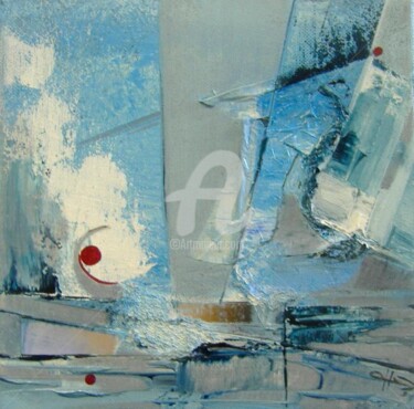 Peinture intitulée "Cristal" par Isabelle Szlachta, Œuvre d'art originale