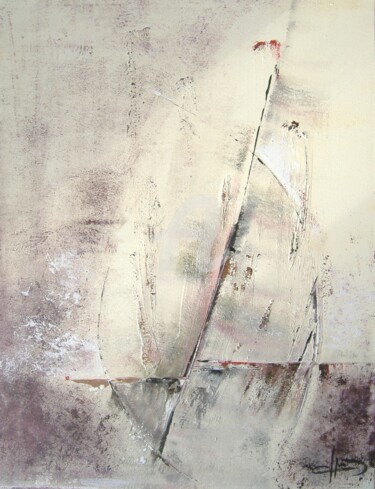 Painting titled "Le passage" by Isabelle Szlachta, Original Artwork, Acrylic