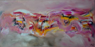 Copacabana Peinture intitulée "Copacabana" par Isabelle Vobmann, Œuvre d'art originale, Acrylique Monté sur Châssis