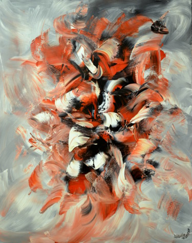 Peinture intitulée "Folies bergères" par Isabelle Vobmann, Œuvre d'art originale, Acrylique
