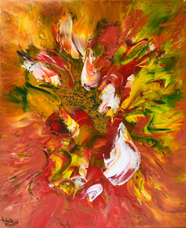 Peinture intitulée "Ode à la joie" par Isabelle Vobmann, Œuvre d'art originale, Acrylique