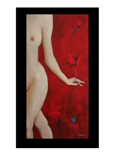 Pintura titulada "desnudo-1.jpg" por Isabel Torner, Obra de arte original, Oleo