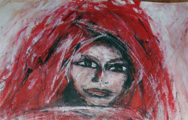Peinture intitulée "femme 3" par Isabelle Ferrand, Œuvre d'art originale