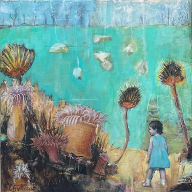 Картина под названием "Excursion" - Isabelle Chartrand, Подлинное произведение искусства, Акрил Установлен на Деревянная рам…