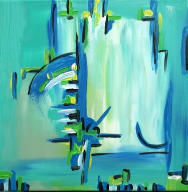 "Abstract" başlıklı Tablo Sandra Guedes tarafından, Orijinal sanat, Petrol