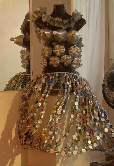 Sculpture intitulée "Ensemble Princesse…" par Isa Digue, Œuvre d'art originale, Plastique