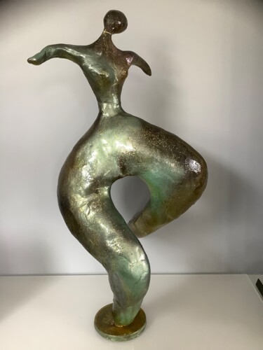 Sculpture titled "Eleonore" by Isadiva, Original Artwork, Metals