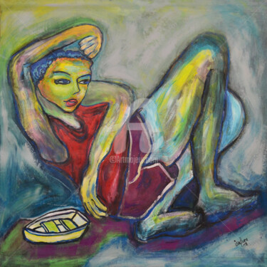 isafara, VIDE 2 Peinture intitulée "isafara, VIDE 2" par Isafara, Œuvre d'art originale, Acrylique