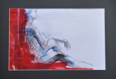 Drawing titled "detente" by Isabelle Husson, Original Artwork