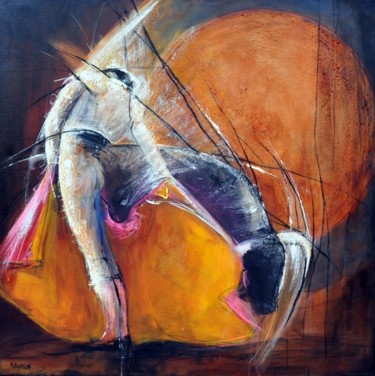 Peinture intitulée "Rondeur" par Isabelle Husson, Œuvre d'art originale, 
