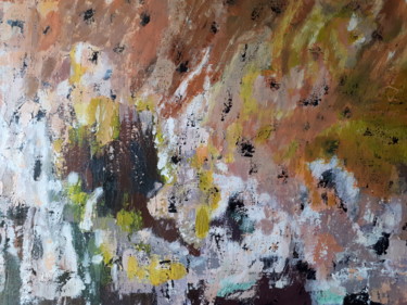 Painting titled "TURBULENCES" by Isabelle Margraff, Original Artwork, Acrylic