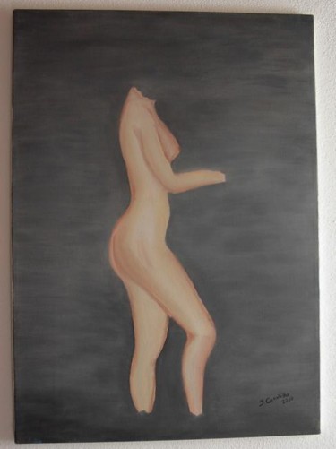 Pintura intitulada "NU" por Isabel Carvalho, Obras de arte originais