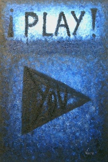 Pintura titulada "play you" por Vieiro Torres, Isabel, Obra de arte original