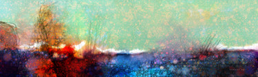 Digital Arts titled "and this Landscape…" by Ish Gordon, Original Artwork, Digital Painting