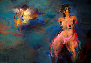 Digital Arts titled "La Madam" by Ish Gordon, Original Artwork