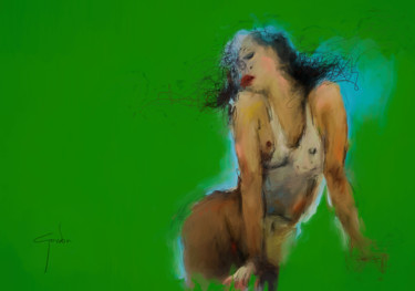 Arte digital titulada "Sensual Woman.jpg" por Ish Gordon, Obra de arte original