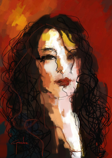 Digital Arts titled "Suzanne" by Ish Gordon, Original Artwork