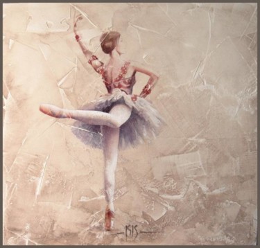 Pittura intitolato "balet1" da Isis, Opera d'arte originale