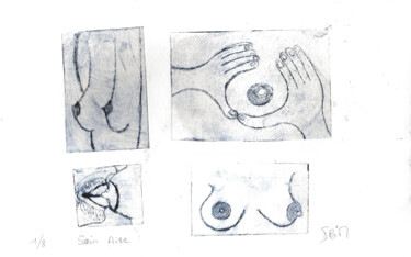 Obrazy i ryciny zatytułowany „54*A) Sein Aise” autorstwa Isis Bi M, Oryginalna praca, Rytownictwo