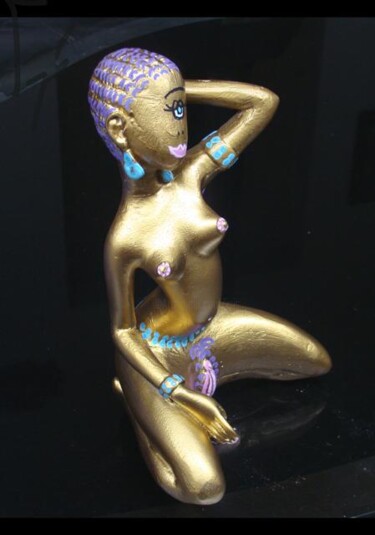Sculpture intitulée "117) Déesse Liberit…" par Isis Bi M, Œuvre d'art originale, Autre