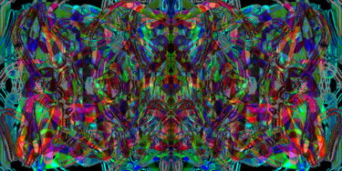 Digitale Kunst mit dem Titel "deep star trance" von Millenia Foxtrot (Shadow Zero), Original-Kunstwerk, Digitale Malerei