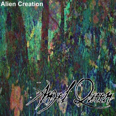 Arte digitale intitolato "Angel queen single…" da Millenia Foxtrot (Shadow Zero), Opera d'arte originale, Pittura digitale