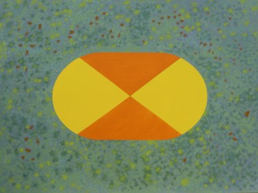 Malerei mit dem Titel "Composition #273" von Iskan, Original-Kunstwerk, Öl