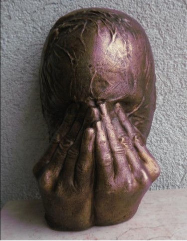 Sculpture titled "selfportrait" by Ismet Jonuzi, Original Artwork