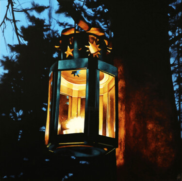 Ζωγραφική με τίτλο "High Light" από Isobel Hamilton, Αυθεντικά έργα τέχνης, Ακρυλικό Τοποθετήθηκε στο Ξύλινο πάνελ