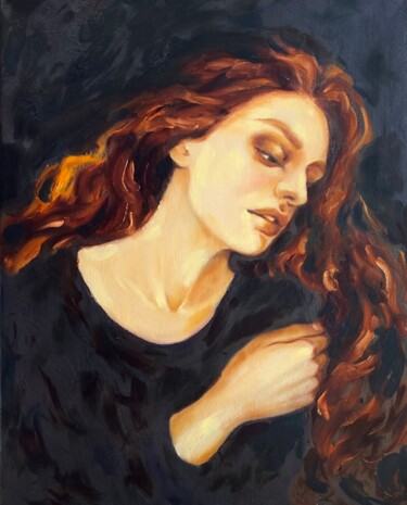 Картина под названием "Harmony is inside me" - Isolde Pavlovskaya, Подлинное произведение искусства, Масло Установлен на Дер…