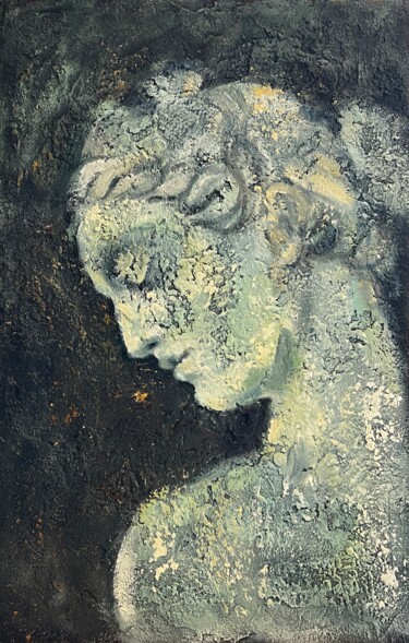 Pittura intitolato "Quiet tenderness" da Isolde Pavlovskaya, Opera d'arte originale, Olio