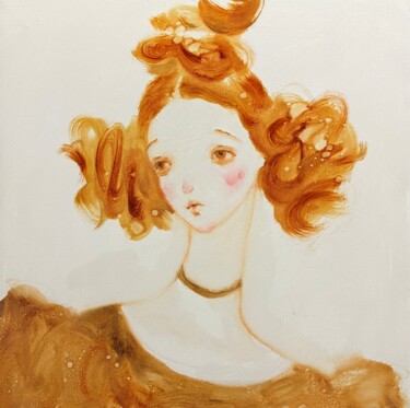 Картина под названием "Subtle feelings" - Isolde Pavlovskaya, Подлинное произведение искусства, Масло Установлен на Деревянн…