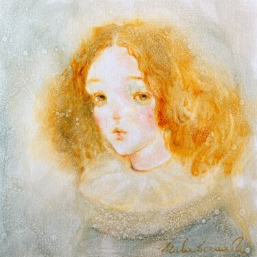 Pintura intitulada "A moment of eternity" por Isolde Pavlovskaya, Obras de arte originais, Óleo Montado em Cartão