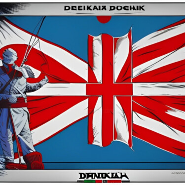 Digital Arts με τίτλο "Denmark" από Isra, Αυθεντικά έργα τέχνης, Εικόνα που δημιουργήθηκε με AI