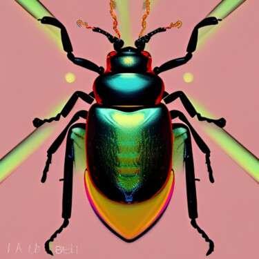 Arte digitale intitolato "Beetle" da Isra, Opera d'arte originale, Fotografia digitale