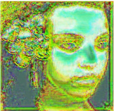 Digitale Kunst mit dem Titel "phantom woman #6" von Israel Lomovasky, Original-Kunstwerk, Digitale Malerei