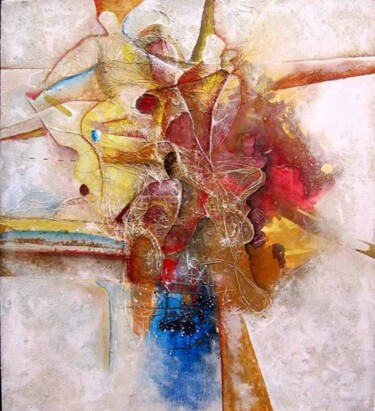 Painting titled "à suivre 2" by Issback, Original Artwork