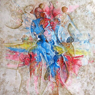 Peinture intitulée "à suivre" par Issback, Œuvre d'art originale