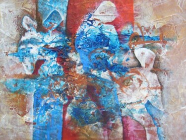 Peinture intitulée "l'autre" par Issback, Œuvre d'art originale