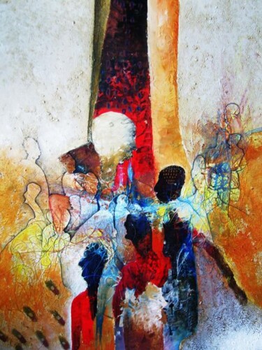 Painting titled "sans titre" by Issback, Original Artwork