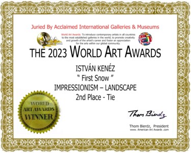 Фотография под названием "My award" - István Kenéz, Подлинное произведение искусства, Пленочная фотография