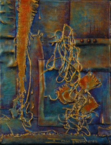 Pintura titulada "Corteza de Palas At…" por Italo Fuentes, Obra de arte original, Oleo