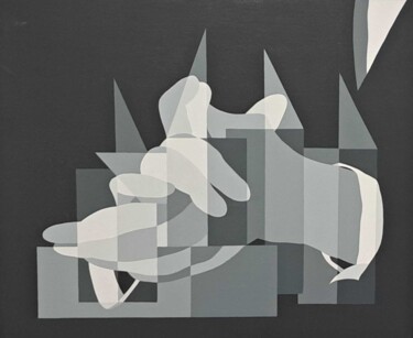 Pintura intitulada "musica plastica fla…" por Italo Somma, Obras de arte originais, Acrílico