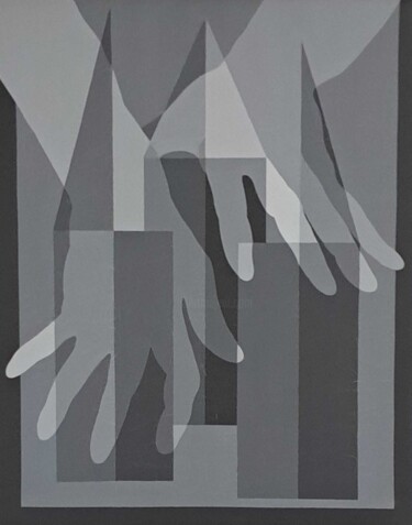 Malerei mit dem Titel "musica plastica fla…" von Italo Somma, Original-Kunstwerk, Acryl