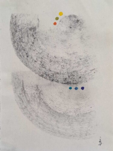 Dessin intitulée "papel 17" par Italo Somma, Œuvre d'art originale, Aquarelle