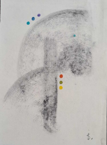 Dessin intitulée "papel 22" par Italo Somma, Œuvre d'art originale, Aquarelle