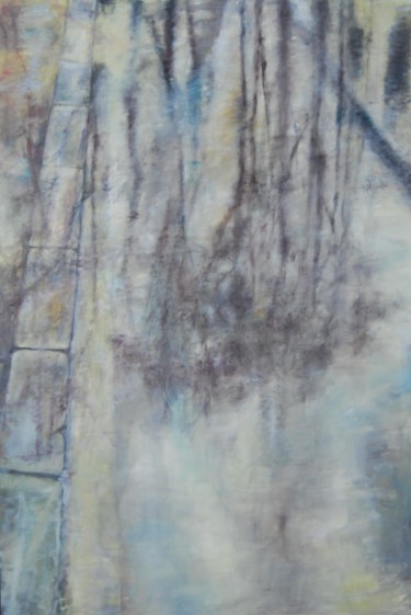 Картина под названием "After rain" - Iuliana Barbu, Подлинное произведение искусства, Масло
