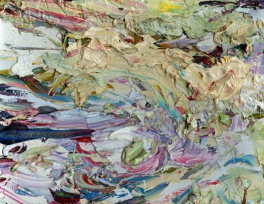 Картина под названием "Отражение" - Юлия Липчанская, Подлинное произведение искусства, Масло
